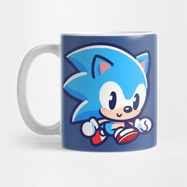 Sonic The Hedgehog by Riot! Sticker Co.